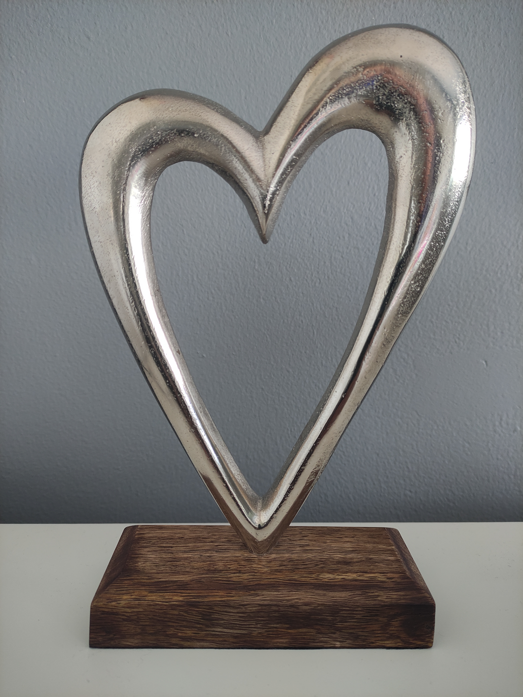 Metal Heart Sign