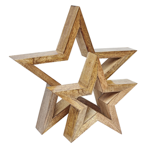 Wooden Nesting Stars